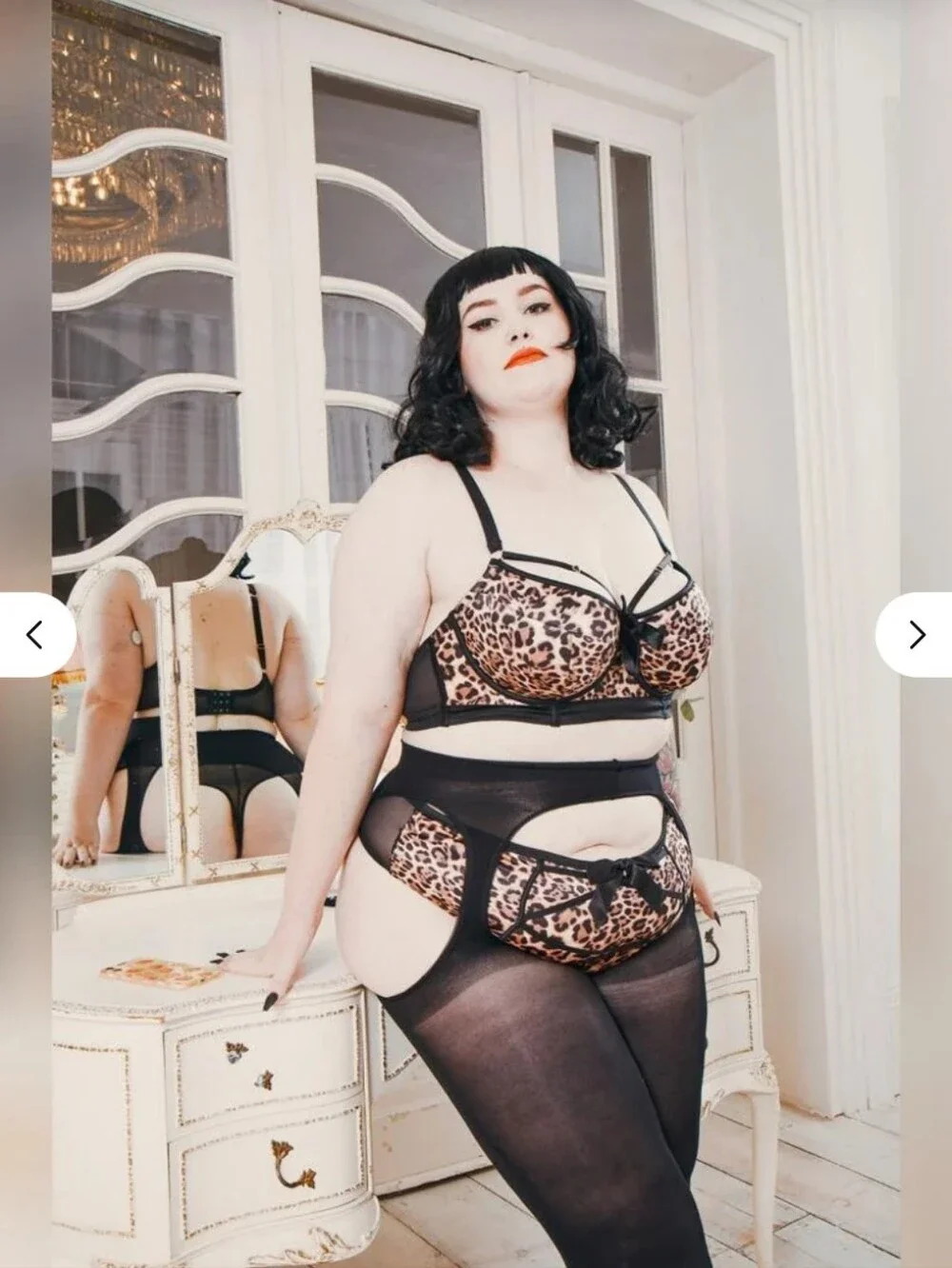 Snag Tights 80 Denier Mock Garter - Sexy AF - Snag G